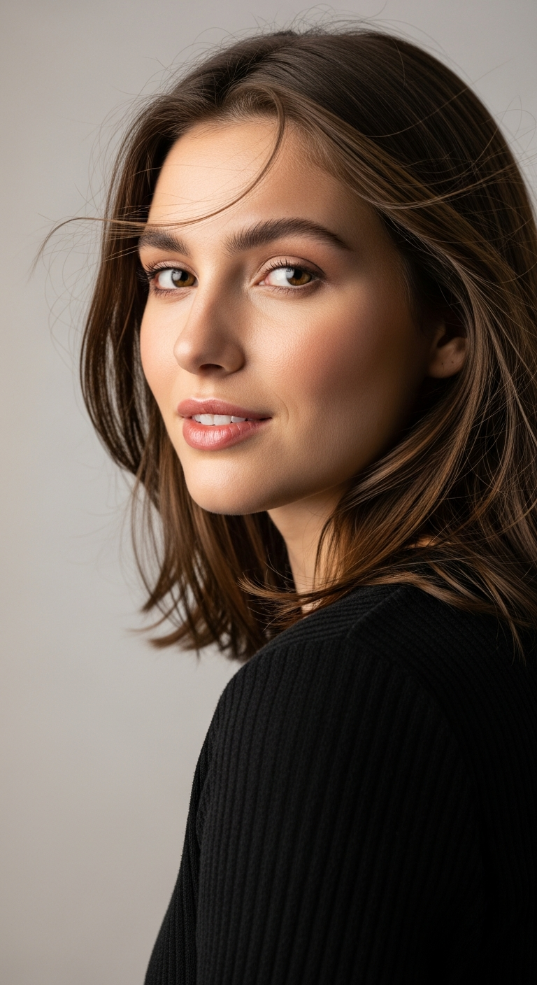 Studio portrait → subtle motion